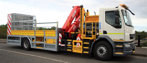 DAF 55/220 Chassis / Cab fitted with Barrier Rig and equipment